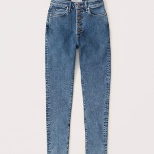 CURVE LOVE HIGH RISE SUPER SKINNY ANKLE JEANS